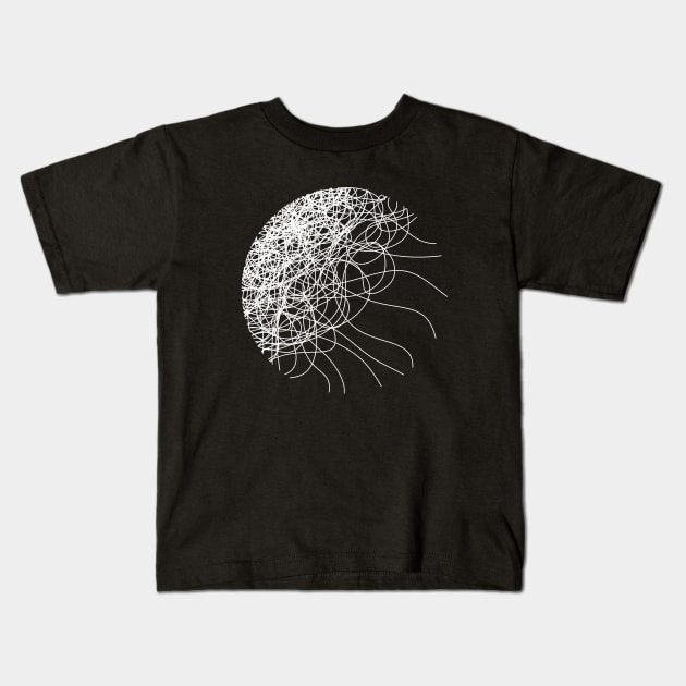 ABSTRACT LINES Kids T-Shirt by azified